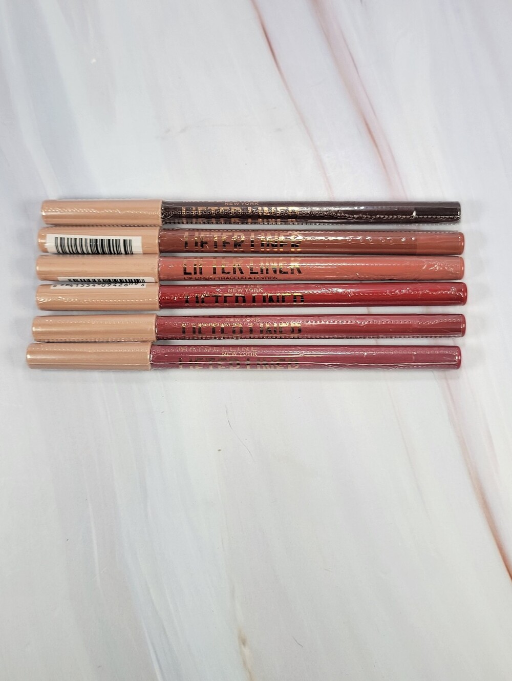 6 Piece Maybelline Lifter Liner Lip Pencil Bundle NEW!
